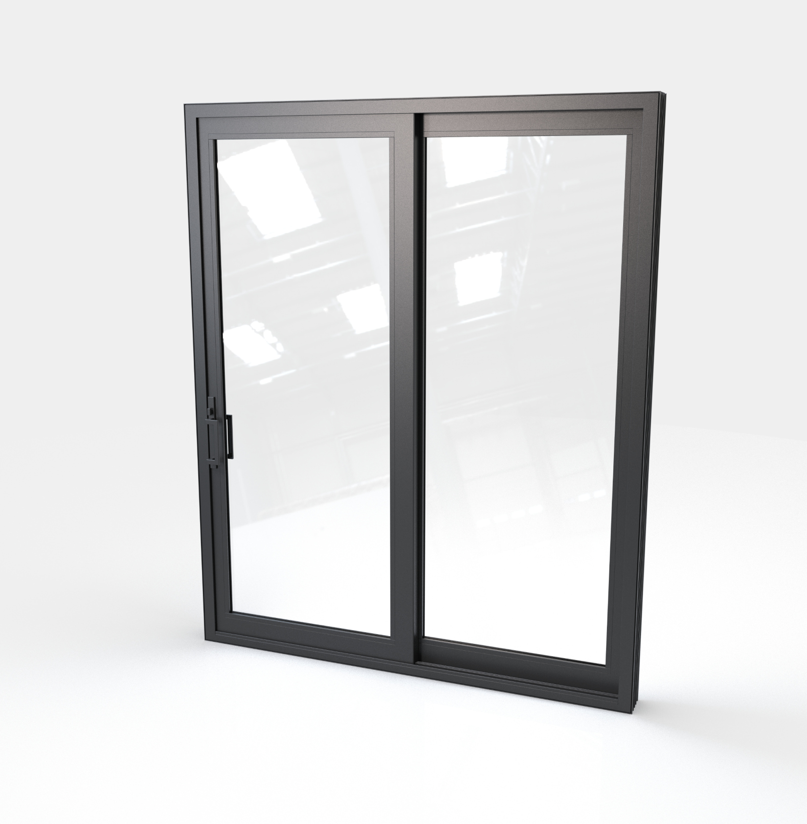 Zenith Commercial Fiberglass Sliding Glass Doors | Alpen